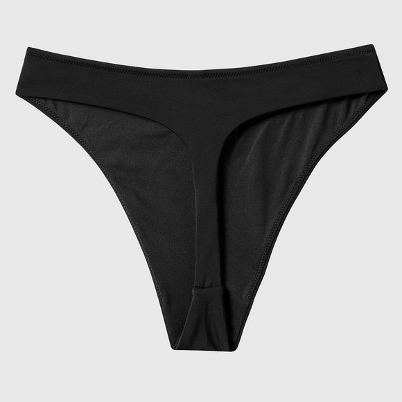 BNWT La Senza Black Thong Bikini Bottom Size S - Picture 5 of 5